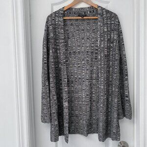 Eileen Fisher - Silk & Organic Linen Knit Cardigan